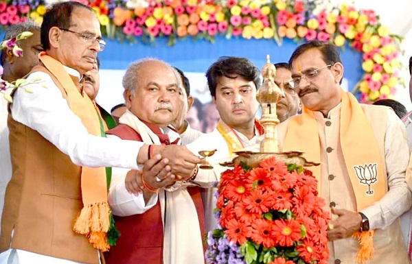 श्योपुर की धरती पर बरस रहा है विकास का रंग : शिवराज