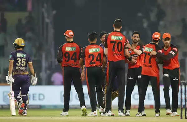 IPL 2023: सनराइजर्स हैदराबाद ने केकेआर ने 23 रन से हराया