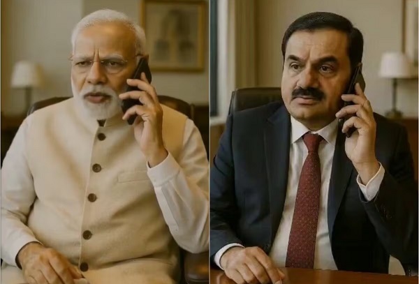 मोदीजी दोस्ती निभा रहे हैं… MP कांग्रेस अध्यक्ष ने PM का अडानी से फोन पर बात करते हुए AI से बना वीडियो किया शेयर