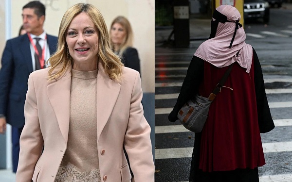 इटली में बुर्का पहनने पर लाखों का जुर्माना…. मेलोनी सरकार ने संसद में पेश किया बिल