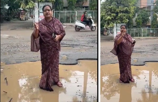 MP: ग्वालियर में BJP की महिला पार्षद ने दी धमकी, 15 दिन में सड़क नहीं बनी तो बहा देंगी अपना खून…