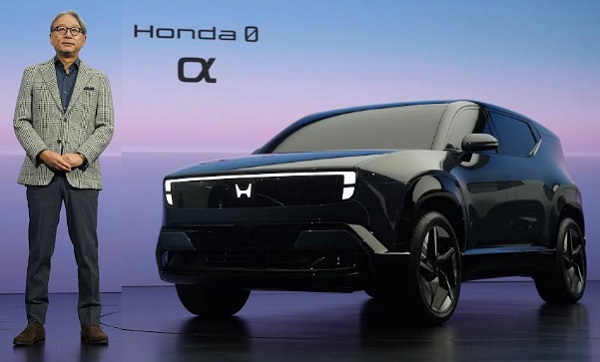 होंडा ने लांच की नए एसयूवी मॉडल, होंडा 0α के प्रोटोटाईप