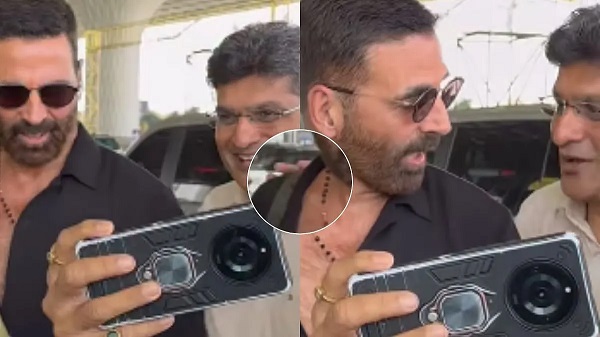 फैंस के साथ सेल्फी ले रहे अक्षय कुमार इस बात पर हुए आग बबूला