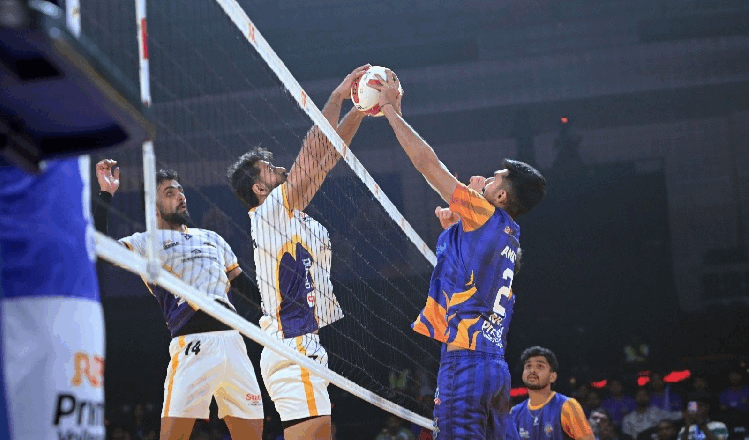 पीवीएल 2025: मुंबई मेटियर्स की लगातार तीसरी जीत, दिल्ली तूफान्स को 3-0 से किया पराजित