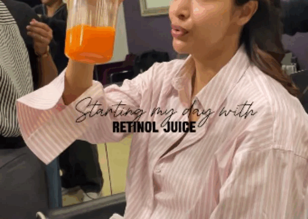 मलाइका अरोड़ा की ग्लोइंग स्किन का सीक्रेट खुला — हर सुबह पीती हैं ये खास ‘रेटिनॉल जूस’