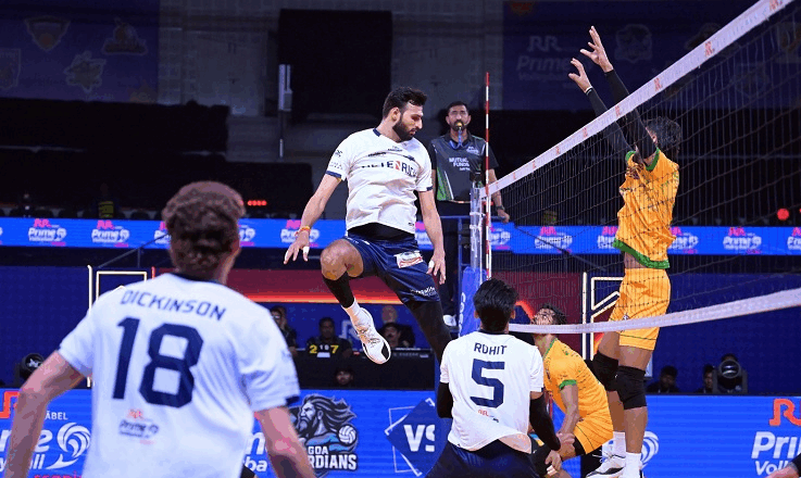 पीवीएल 2025: चेन्नई ब्लिट्ज ने पांच सेटों के रोमांचक मुकाबले में गोवा गार्डियंस को हराया