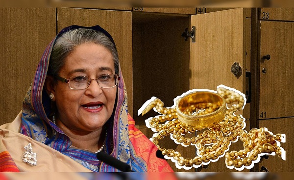 शेख हसीना के बैंक लॉकर से निकला 850 तोला सोना, सरकारी खजाने में जमा ना करने के आरोप