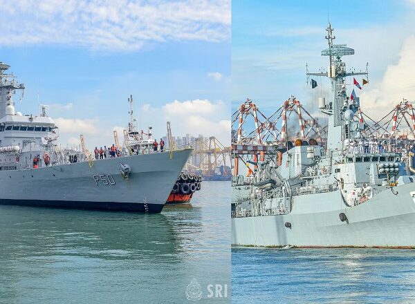 कोलंबो में आमने-सामने आए भारतीय नौसेना का INS सुकन्या और पाकिस्तानी PNS सैफ