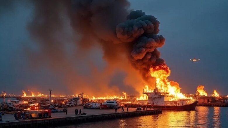 यूक्रेन ने रूस पर किए सिलसिलेवार हमले…ऑयल टर्मिनल-विमानों को बनाया निशाना