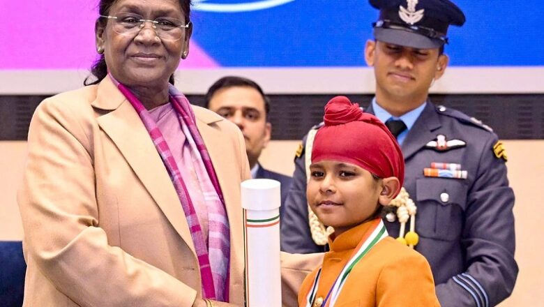 राष्ट्रपति ने ऑपरेशन सिंदूर के सबसे छोटे नायक सरवन को राष्ट्रीय बाल पुरस्कार से किया सम्मानित