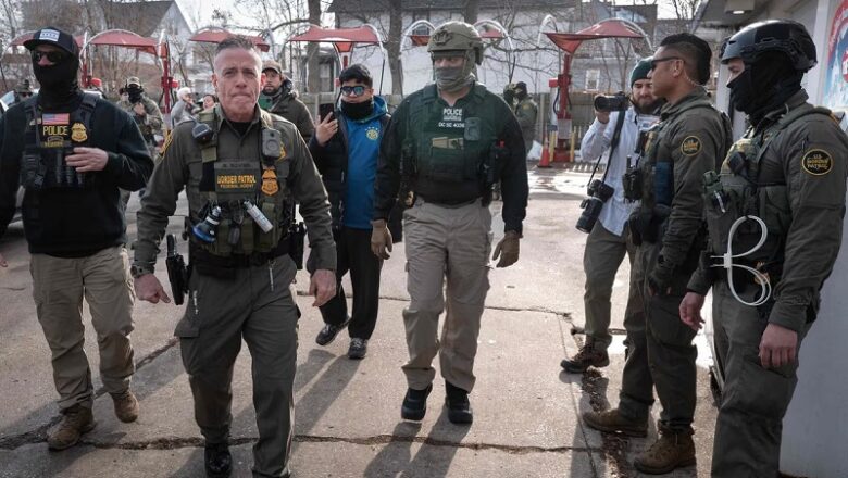 US में 30 भारतीय समेत 49 अवैध प्रवासी गिरफ्तार…. कमर्शियल लाइसेंस पर चला रहे थे सेमी-ट्रक