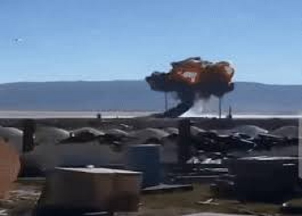 अमेरिका का घातक फाइटर जेट F-16 क्रैश, नीचे गिरते ही आग का गोला बना