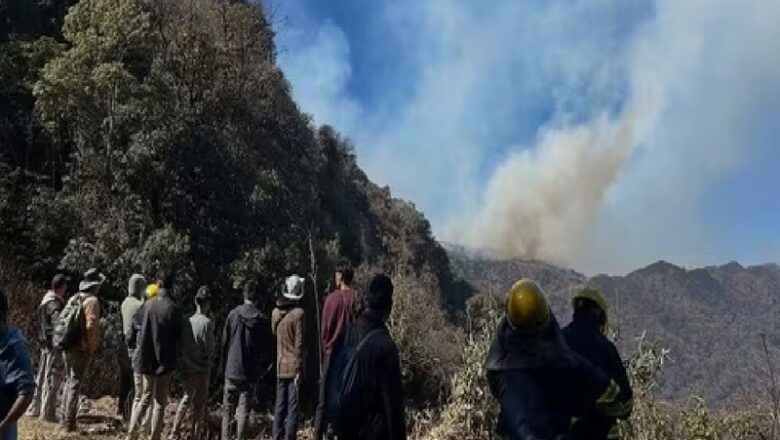 नागालैंड की जुको घाटी में भीषण आग…3 दिन में मणिपुर की सर्वोच्च चोटी माउंट ईसो तक पहुंची