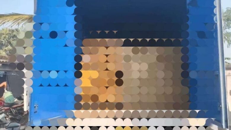 अमूल दुध के कंटेनर से विदेशी शराब बरामद, एक गिरफ्तार