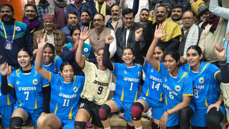 उत्तर प्रदेश की बेटियों ने रचा इतिहास, नेशनल वॉलीबॉल में क्वार्टर फाइनल में किया प्रवेश