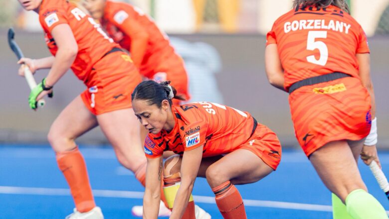 महिला हॉकी लीग का फाइनल मुकाबला : एसजी पाइपर्स बनाम श्राची बंगाल टाइगर्स