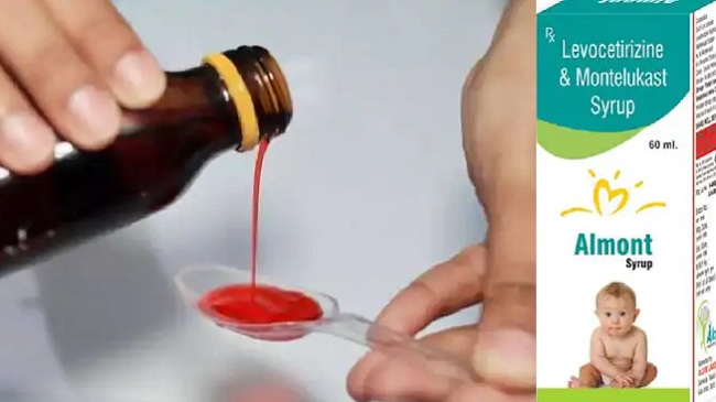 मध्य प्रदेश में बच्चों के लिए अल्मॉन्ट कफ सिरप की बिक्री पर रोक