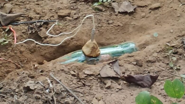 छत्तीसगढ़ के बीजापुर में 10-10 किलो के दो आईईडी बरामद