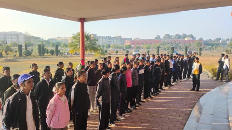 अनूपपुर: स्वामी विवेकानंद के विचारों से प्रेरित होकर इंगाराजवि में स्वदेशी संकल्प की दौड़