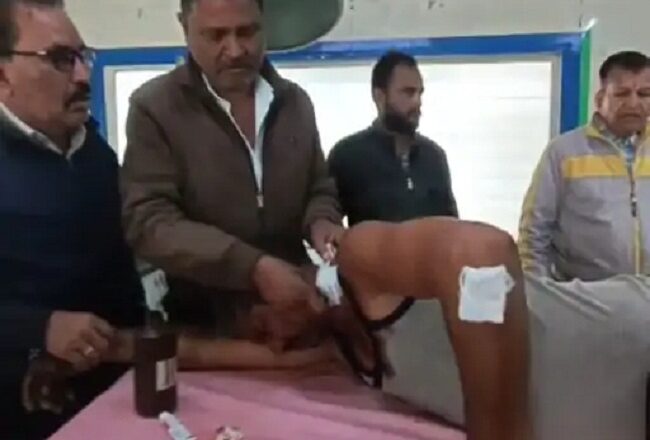 किसान पर तेंदुए का हमला, हालत में सुधार