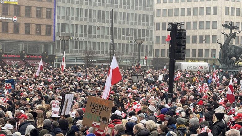 डेनमार्क और ग्रीनलैंड में ट्रंप के खिलाफ बड़े पैमाने पर प्रदर्शन