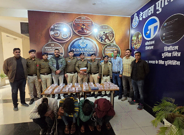 मध्यप्रदेश पुलिस की चोरी, डकैती एवं नकबजनी केविरूद्ध बड़ी सफलताएं