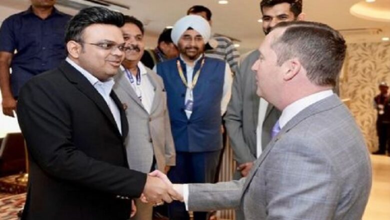 क्रिकेट के तेज विस्तार पर चर्चा: वानखेड़े में आईसीसी चेयरमैन जय शाह से मिले अमेरिका के राजदूत