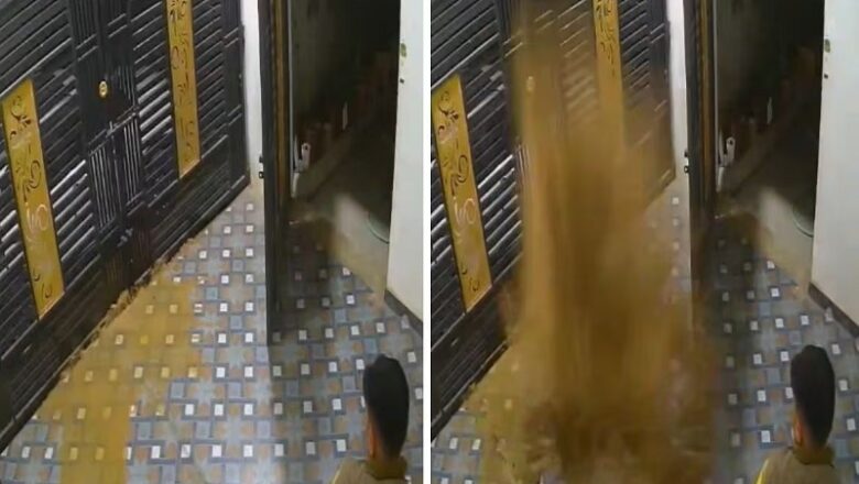 CG: बिलासपुर में अचानक घर के फर्श से फूटा पानी का फब्बारा… सीसीटीवी में कैद हुआ ज्वालामुखी जैसा नजारा