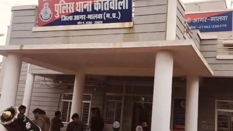 आगरमालवा में बच्चों की घुमाने वाली मिनी ट्रेन का चोरी होना