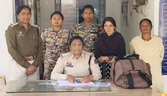 महिला गिरफ्तार, 6 किलो अवैध गांजा बरामद