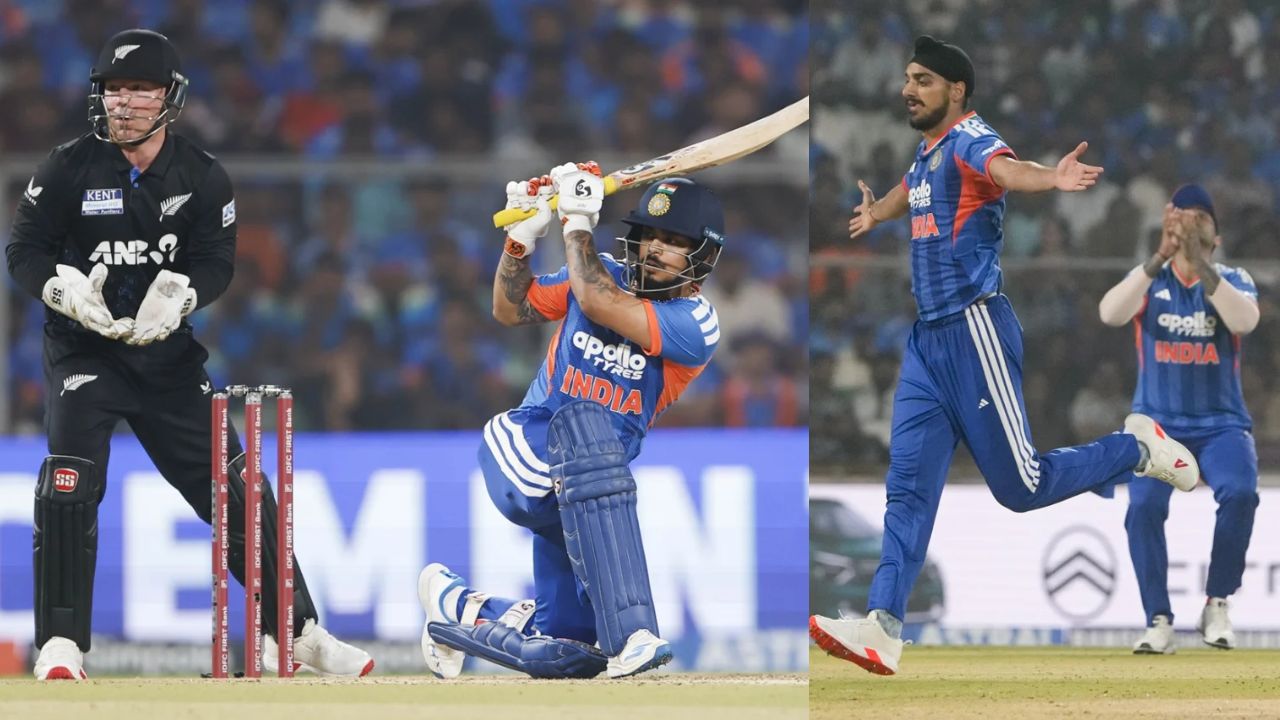 भारत ने न्यूजीलैंड को 46 रनों से हराकर सीरीज 4-1 से जीती, ईशान किशन का शानदार शतक और अर्शदीप का पांच विकेट
