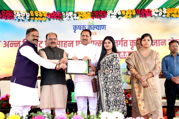 अन्न से आत्मनिर्भर किसान की ओर अग्रसर है मध्यप्रदेश : कृषि मंत्री कंषाना