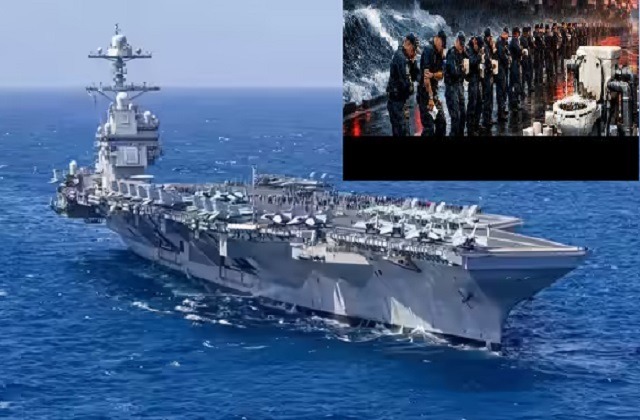 दुनिया के सबसे महंगे अमेरिकी युद्धपोत USS पर ‘टॉयलेट संकट’, 4500 सैनिकों की बढ़ी मुश्किलें