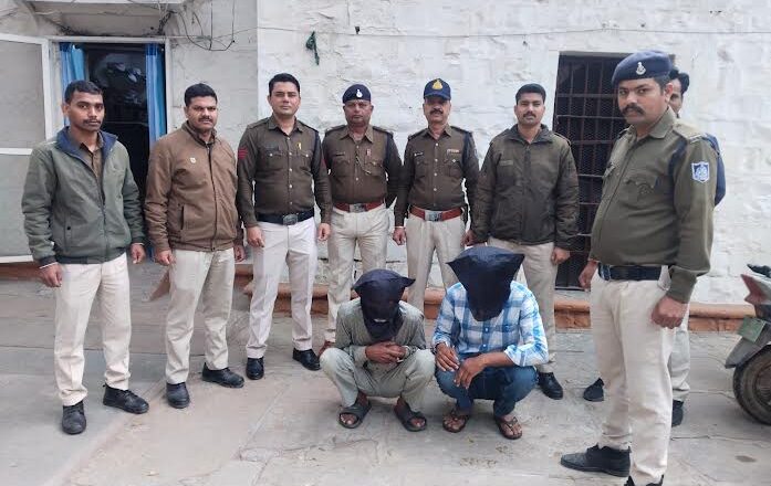 कोतवाली पुलिस ने डेढ़ करोड़ की एमडी के साथ गुलशेर पठान को किया गिरफ्तार