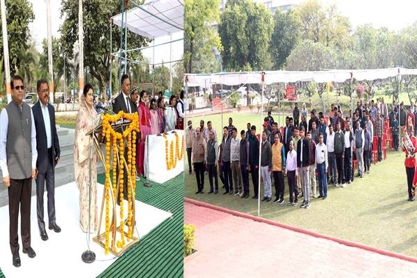 मंत्रालय में राष्ट्र-गीत “वंदे-मातरम” एवं राष्ट्र-गान “जन-गण-मन” का सामूहिक गायन हुआ