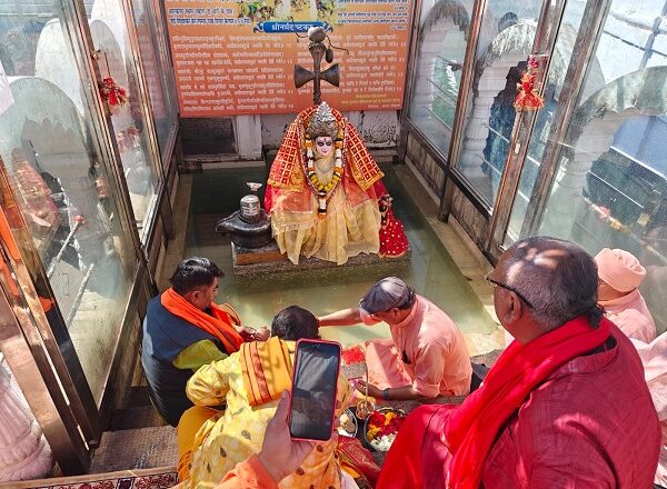 मां नर्मदा की उद्गम स्थली में नई प्रतिमा 11 फरवरी को वैदिक मंत्रों के साथ होगी विराजित