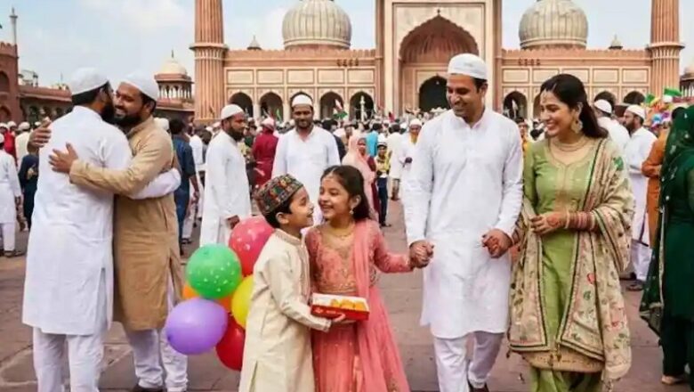 देशभर में आज ईद-उल-फितर की धूम…. समाजन एक दूसरे को दे रहे मुबारकबाद