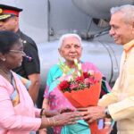 राष्ट्रपति द्रौपदी तीन दिवसीय प्रवास पर पहुंचीं श्रीकृष्ण की नगरी, इस्कॉन-प्रेम मंदिर में किए दर्शन