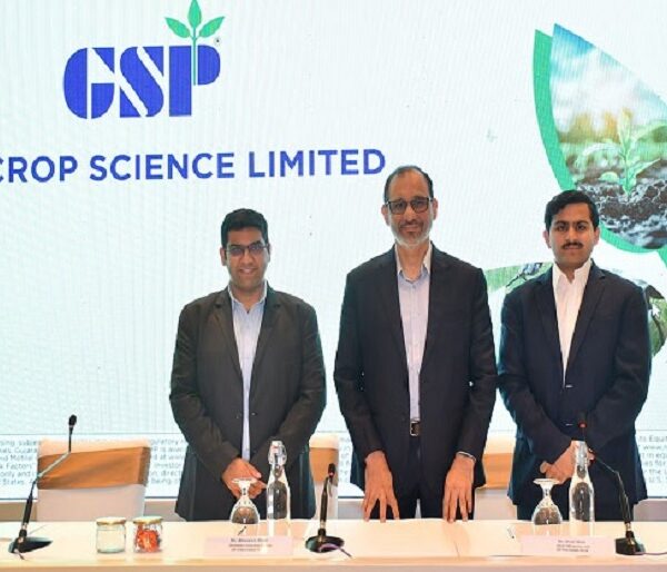 जीएसपी क्रॉप साइंस लिमिटेड ने एंकर निवेशकों से जुटाए 120 करोड़ रुपये