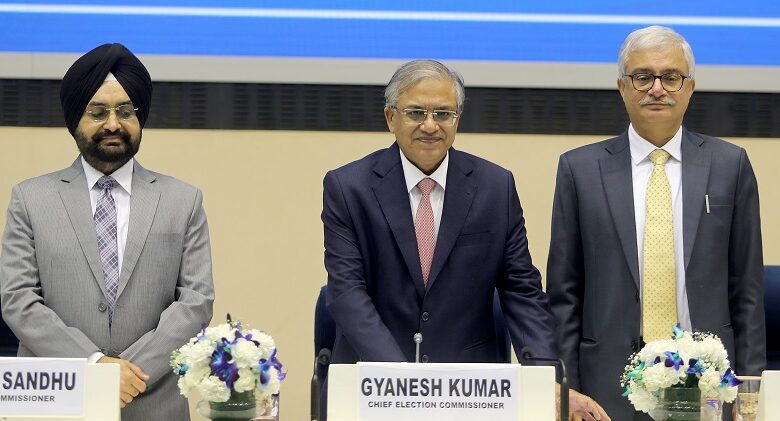 पांच राज्यों में चुनाव कार्यक्रम की घोषणा, 6 राज्यों में 8 सीटों पर उपचुनाव भी, नतीजे 4 मई को