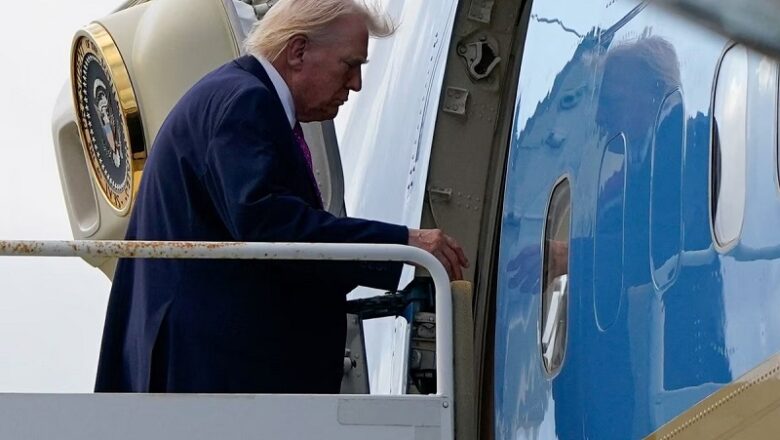 US: पाम बीच एयरपोर्ट पर खड़ा था ट्रंप का विमान, अचानक मच गई अफरा-तफरी… तैनात कर दिए F-16 विमान