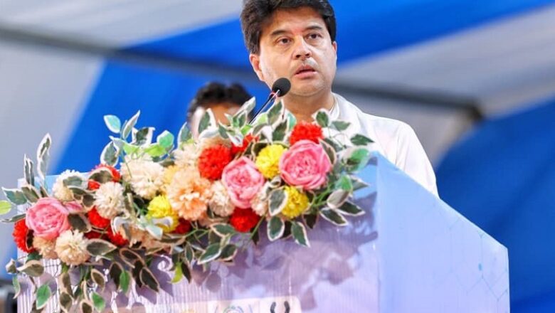 केन्द्रीय मंत्री सिंधिया ने शिवपुरी में विशाल निशुल्क स्वास्थ्य शिविर का किया शुभारंभ