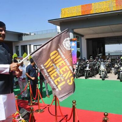 महिला सुरक्षा में सजग मध्यप्रदेश के पर्यटन को प्रोत्साहित करेंगी क्वींस ऑन द व्हील्स की बहनें : मुख्यमंत्री डॉ. यादव