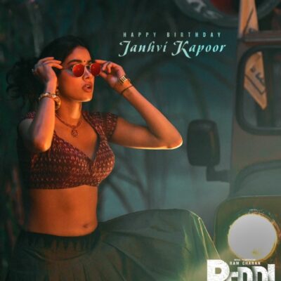 राम चरण की फिल्म ‘पेड्डी’ का नया पोस्टर जारी, नए लुक में दिखीं जाह्नवी कपूर