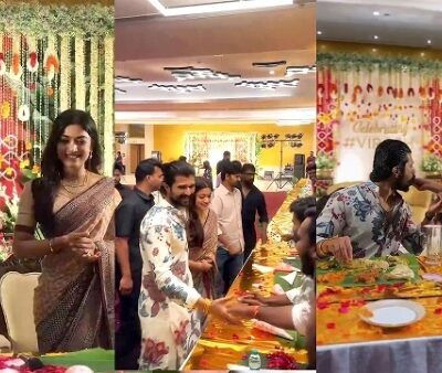 रश्मिका–विजय ने फैंस को दी सरप्राइज दावत, अपने हाथों से खाना परोसकर सबका दिल जीता