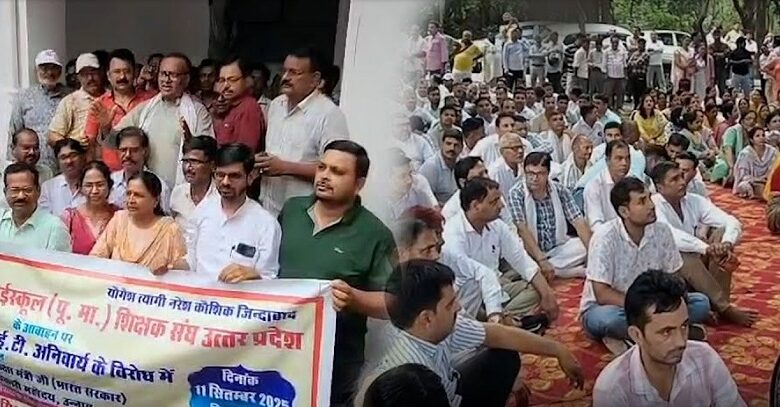 MP: टीईटी आदेश के खिलाफ प्रदेशभर में उबाल, नौकरी पर संकट का डर, सड़कों पर उतरे शिक्षक