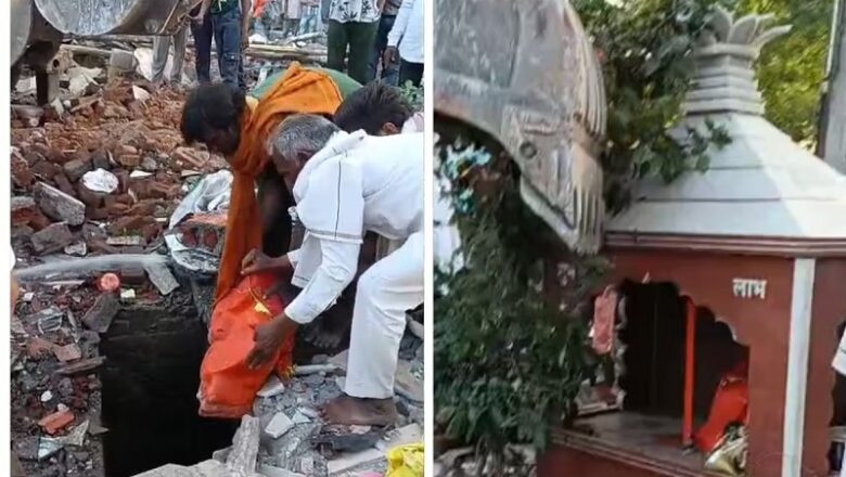 MP: खंडवा में अतिक्रमण हटाने के दौरान कुएं में फेंकी मूर्ति… भड़के हिंदू संगठन, मचा बवाल