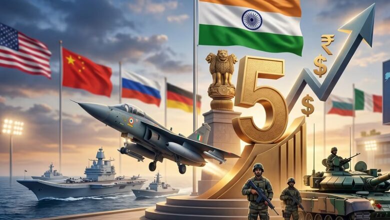 अपनी सेना में सबसे ज्यादा खर्च करने वाले देशों में भारत दुनिया में 5वें स्थान पर….