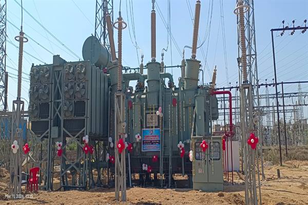 छतरपुर में क्षेत्र का पहला 200 एमवीए क्षमता का पावर ट्रांसफार्मर हुआ ऊर्जीकृत : ऊर्जा मंत्री तोमर
