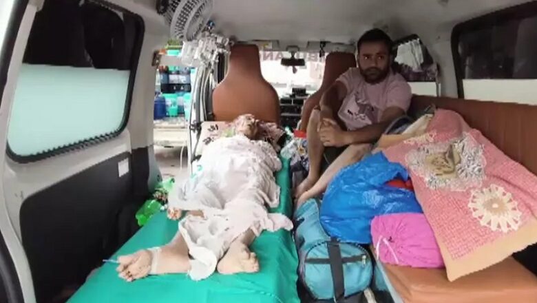 MP: अपनी जमीन बचाने के लिए एम्बुलेंस से 100 km सफर कर इंदौर पहुंची 80 वर्षीय वृद्धा, जनसुनवाई में लगाई न्याय की गुहार